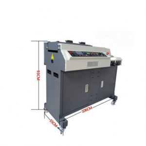 Machine de reliure de livres à colle thermofusible automatique professionnelle A400F, format A4 A3, couverture rigide, pour usage commercial - Product Image 2