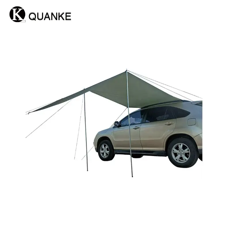 210D Oxford Ultralight not include pole Waterproof 3*2 M portable camping trailer Tent for Camping Hiking Trekking canopy