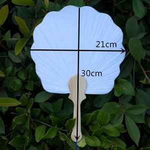 Trống Hoa Cánh Hoa Tre Mái Chèo Giấy Uchiwa Quà Tặng Đám Cưới - Product Image 3