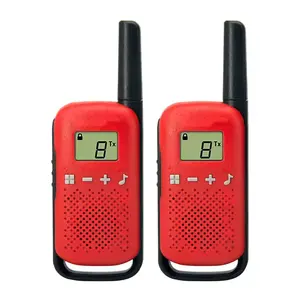 Orijinal Motorola T42 TALKABOUT walkie-talkie lisans ücretsiz PMR 409MHZ mini radyolar dijital interkom Talki radyo çocuklar için