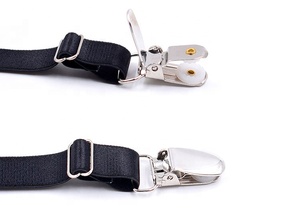 Camisa directa de fábrica para hombre, manga elástica, soporte ajustable, liguero, <span class=keywords><strong>tirantes</strong></span> - Product Image 4