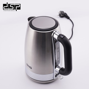 กาต้มน้ำไฟฟ้า Dsp ขนาด 1.7 ลิตร สแตนเลส ปิดอัตโนมัติ ไร้สาย ใช้ในบ้าน - Product Image 3