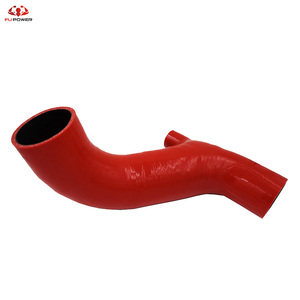 Ajuste Navara D40 de tubo de inducción de turbo 126kw 2005 a 2006 actualización rojo - Product Image 2