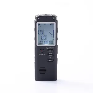 Clock Function 1536KBPs 8GB16GB Voice Activated Automatic Recording Digital Audio Recorder