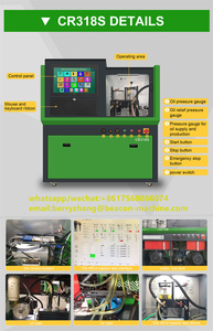 Automobile Electronic <b>Machinery</b> Engines Equipment Cr318 Heui Common Rail Injector Test Cr318s With Double Oil System CR318S Comm - Product Image 2