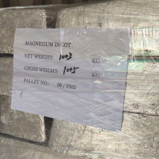 Magnesium Metal Ingot Pure 99.9% Magnesium Metal Ingot Pure 99.9%