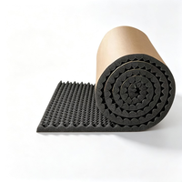 Revêtement acoustique design vague industrielle - Absorbeur sonore 100% polyuréthane inodore - Mousse ignifuge et résistante à l'humidité