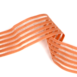 Bande élastique creuse en soie de poisson de 30 mm de largeur pour sous-vêtements, respirante en polyamides, antidérapante, pour bretelles de soutien-gorge – Vente en gros - Product Image 3