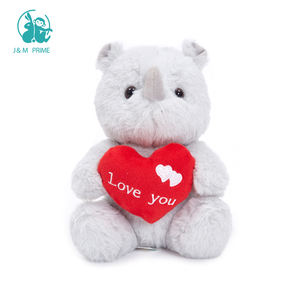 Giocattolo di peluche con cuore rosso giocattolo di peluche di <span class=keywords><strong>tigre</strong></span> giocattolo selvaggio della giungla - Product Image 4