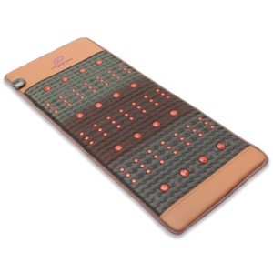 Đệm massage đá thạch anh hồng ngoại xa Luxuryade K128 Tourmaline Rainbow Chakra Crystal Stone PEMF Photon Amethyst - Product Image 4