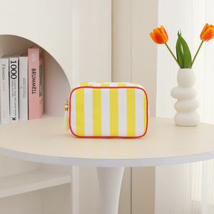 Wholesale Travel Cosmetic <b>Bags</b> Portable Eco Canvas <b>Makeup</b> <b>Bags</b> School Washing <b>Bag</b> Printed Logo <b>Bags</b> For Women - Product Image 1