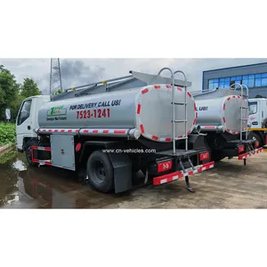 JMC RHD 5000 Liters diesel oil transporter capacity fuel tank tanker truck for sale fuel storage tank new car