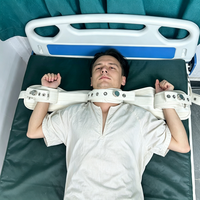 Ceinture de contention médicale pour lit d'hôpital, sangle de fixation des bras, sangles de contrainte pour poignets et cou des patients, pour soins psychiatriques anti-auto-agression