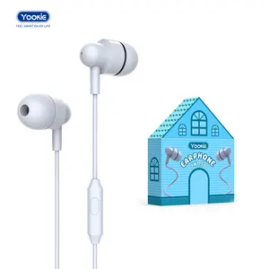 Cheap High Quality Factory Wholesale 3.5mm Stereo Music Headset Portable Earphone Super Bass Wired In-Ear Headset Earphone