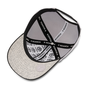 Casquette de baseball structurée à 6 panneaux en tissu polyester imperméable avec patch en caoutchouc personnalisé TCAP Chine - Product Image 6