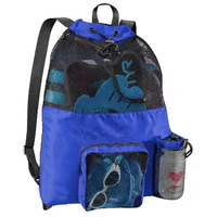 Sac à dos en maille à cordon de serrage, modèle sport décontracté, imperméable, grand format, idéal pour le voyage, personnalisable avec logo – Meilleures ventes direct usine