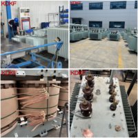 Transformateur de distribution immergé dans l'huile triphasé à noyau enroulé 3D, 22 kV à 400 V, 50 Hz, entièrement scellé, directement de l'usine