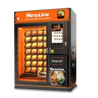 Petite entreprise idée 2023 distributeurs automatiques commerciaux entièrement automatiques perforés de peau de pizza à vendre