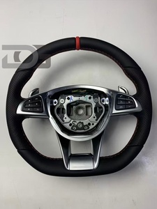 <span class=keywords><strong>พวงมาลัย</strong></span>สปอร์ตหนังแท้หรูหราสูงสำหรับ Mercedes-Benz C43 AMG C-Class E-Class W223 W213<span class=keywords><strong>พวงมาลัย</strong></span>อะไหล่รถยนต์ - Product Image 4