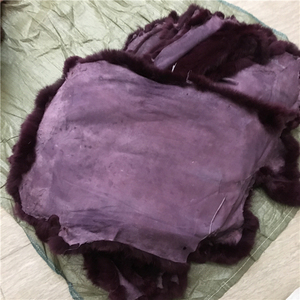 Piel de conejo Rex auténtica, color <span class=keywords><strong>chinchilla</strong></span>, de Shandong, China - Product Image 4