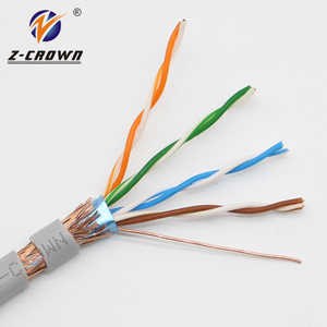 100% cobre <span class=keywords><strong>UTP</strong></span> teléfono 4x2x25 Categoría 5e FTP <span class=keywords><strong>cable</strong></span> al aire libre CAT5e cables de red - Product Image 4