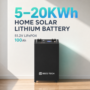 Batterie lithium domestique 5kWh 10kW 20kWh 100Ah pour système solaire 48V/51.2V - Product Image 1