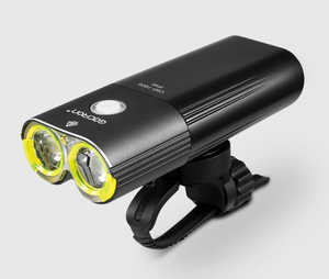 Gaciron V9DP-1800 Lumen Type-C Rechargeable Dual Cree LED Bike Front Light - Mountain & Road Bicycle Cycling Accessories - Product Image 1