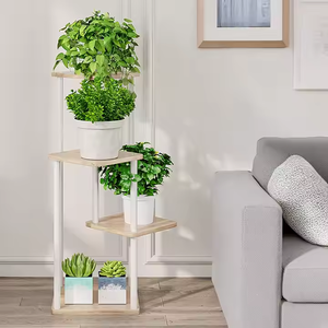 8-Tiered Metal Indoor Plant Stand with Grow Light 65\" <b>Tall</b> Bookcases & Bookshelves for Multiple Indoor Plants - Product Image 6