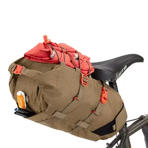 Сумка на седло велосипедная с замком, бытовая Водонепроницаемая вместительная сумка для горного велосипеда
