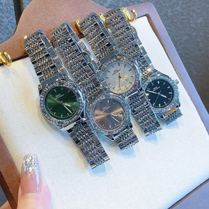 Reloj Exquisito con Incrustaciones de Diamantes de Imitación, de Alta Gama, Resistente al Agua, Adecuado para el Trabajo y Uso Diario - Product Image 2