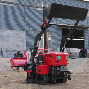 Cina produttore rotativo Tiller agricoltura motore Diesel cingolato rotativo a doppio uso motozappa per acqua e siccità - Product Image 2