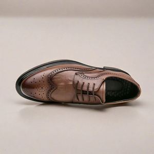 Zapatos Oxford de Vestir de Cuero para Hombre de Alta Calidad, Mocasines Italianos, Zapatos Formales para Hombre - Product Image 5
