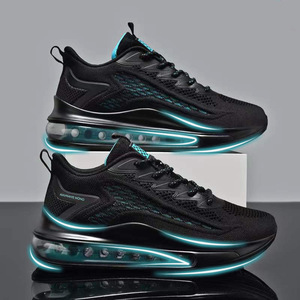 Zapatos Deportivos Casuales para Hombre, Primavera 2026, Transpirables, con Cordones, Parte Superior de Malla Tejida, Amortiguación y Absorción de Impactos - Product Image 2