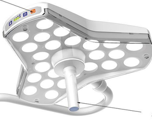 Zenva Veterinary Techo LED Luz de funcionamiento Techo Lámparas de examen médico Lámpara quirúrgica Scialitic - Product Image 2