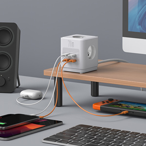 Cable de Extensión USB al por Mayor, Regleta de Alimentación con <span class=keywords><strong>4</strong></span> Tomas, 70W, Convertidor Doméstico Multifuncional, Cable Largo de Alta Calidad - Product Image 3