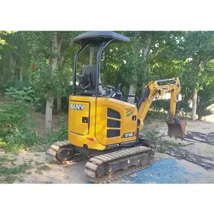 Thứ Hai Tay Digger 1 Tấn 2 Tấn Mini Bánh Xích Máy Xúc Sy18u Với Thủy Lực Búa