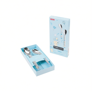 PURESIGNS ชุดช้อนส้อมสำหรับเด็กทารก 2 ชิ้น ทำจากสแตนเลส - Product Image 2