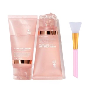 Mascarilla Facial Hidratante Nocturna de Colágeno, Exfoliante y Humectante para la Piel - Product Image 4