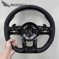 Volant en cuir de haute qualité adapté aux Mercedes-Benz W223 W205 W212 W222 W463 W464 W213 W204 W218 E63 GLS G63 GLS63S