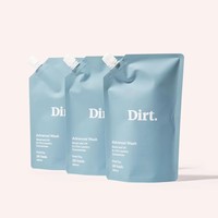 Sachets d'emballage personnalisés pour détergents liquides avec impression de marque, sacs de lavage pour lessive, Doypack, sacs en plastique PE à bec verseur pour savon