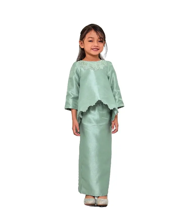 baju kurung wholesale in vietnam for women floral printed abaya islamic clothing muslim dresses for women