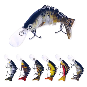 Señuelo de Pesca Duro Multisección Tipo Wobbler 10cm 15.5g Crankbaits Swimbait Isca Artificial de Plástico para Pesca - Product Image 2