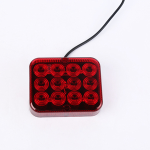 Nouveau style <span class=keywords><strong>de</strong></span> phare antibrouillard LED rouge 12-24V avec indice d'étanchéité IP67 pour véhicules universels - Product Image 4