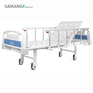 Cama médica plegable <span class=keywords><strong>de</strong></span> 2 funciones A2k SAIKANG, <span class=keywords><strong>segunda</strong></span> cama <span class=keywords><strong>de</strong></span> metal con 2 manivelas, usada, manual, para UCI, <span class=keywords><strong>precio</strong></span> <span class=keywords><strong>de</strong></span> <span class=keywords><strong>camas</strong></span> <span class=keywords><strong>de</strong></span> hospital - Product Image 2