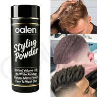 Poudre coiffante pour homme Oalen Private Label, fini mat naturel, application facile, sans effet gras, poudre texturisante pour cheveux, volume instantané
