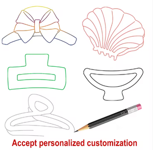 DOWELL Nouvelle Arrivée Pince à Cheveux Carrée en Acétate Motif Dessin Animé Unisexe Saint-Valentin Petite Mignonne pour <span class=keywords><strong>Frange</strong></span> Style Requin Élégante - Product Image 6