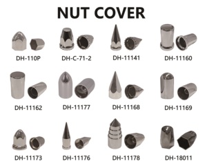 Couvercle d'écrou chromé ABS de hauteur <span class=keywords><strong>33</strong></span> mm Couvercles d'écrou de roue de camion - Product Image 4