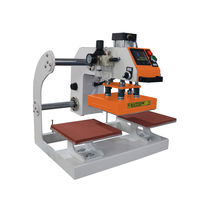 Mini machine d'impression de transfert de chaleur de taille de station personnalisable de double pour le tissu
