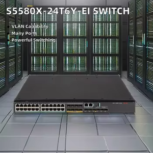 Commutateur de centre de données LAN H3C S5580X-24T6Y-EI, 24 ports <span class=keywords><strong>RJ45</strong></span> 10/100/1000 Mbps, 6 ports <span class=keywords><strong>SFP28</strong></span> 10/25G, Full-Duplex, prise en charge SNMP, QoS, VLAN - Product Image 6