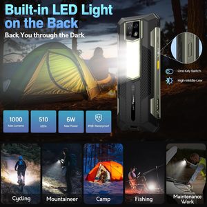 Ulefone Armor 24 โทรศัพท์มือถือที่ทนทาน แบตเตอรี่ 22000mAh แรม 24GB รอม 256GB หน้าจอ 6.78 นิ้ว FHD+120Hz พร้อมไฟสำหรับตั้งแคมป์ - Product Image 3